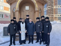 Студенты юридического института МВД помолились святой Татиане в часовне при учебном заведении