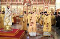 Состоялась первая соборная Литургия четырех архипастырей Приамурской митрополии