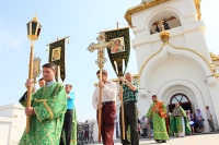 День памяти преподобного Серафима Саровского отметили в Хабаровском храме, названном его именем