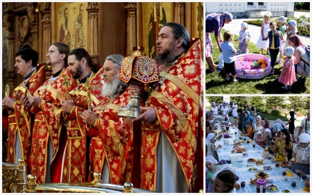 Праздник в честь покровительницы одного из храмов Хабаровска собрал верующих краевого центра