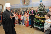 В Хабаровске открылась выставка «Рождество глазами детей». 8 января 2013 года.