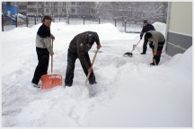 В центре циклона ( 7 марта 2009 года )