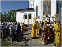 Ежегодный крестный ход со списком Албазинской иконы Божией Матери в Биробиджанской епархии (30 мая 2010)